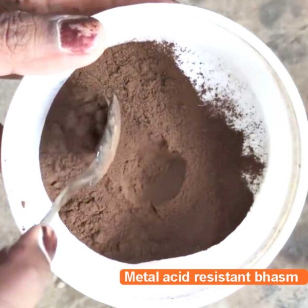 Antacids Ashes Metal HNO₃ Acid Resistant Bhasm/धातु एसिड प्रतिरोधी भस्म